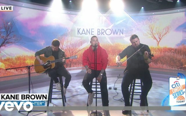 Kane Brown – “For My Daughter” (Live on NBC’s TODAY)