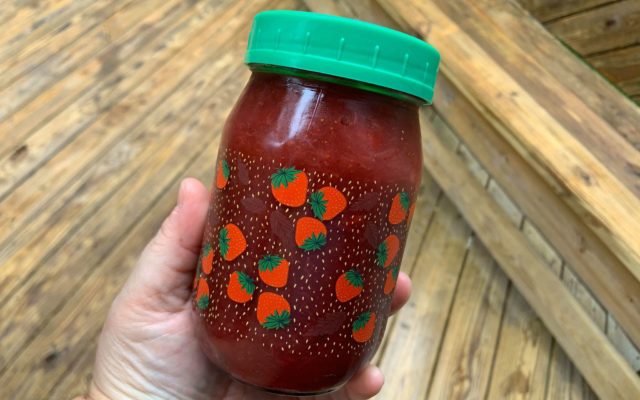 Instapot Strawberry Jam