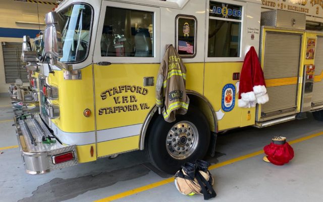 Stafford Volunteer Fire Department Santa Run Schedule