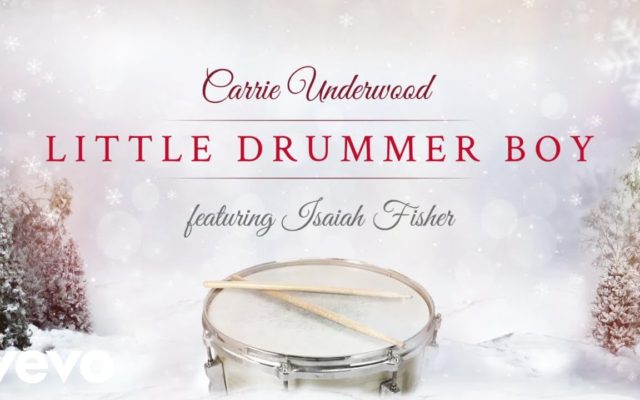 Carrie Underwood – Little Drummer Boy ft. Isaiah Fisher  (Official Audio Video)