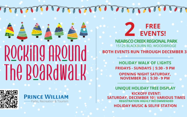Rocking Around the Boardwalk: Holiday Walk of Lights at Neabsco Regional Park