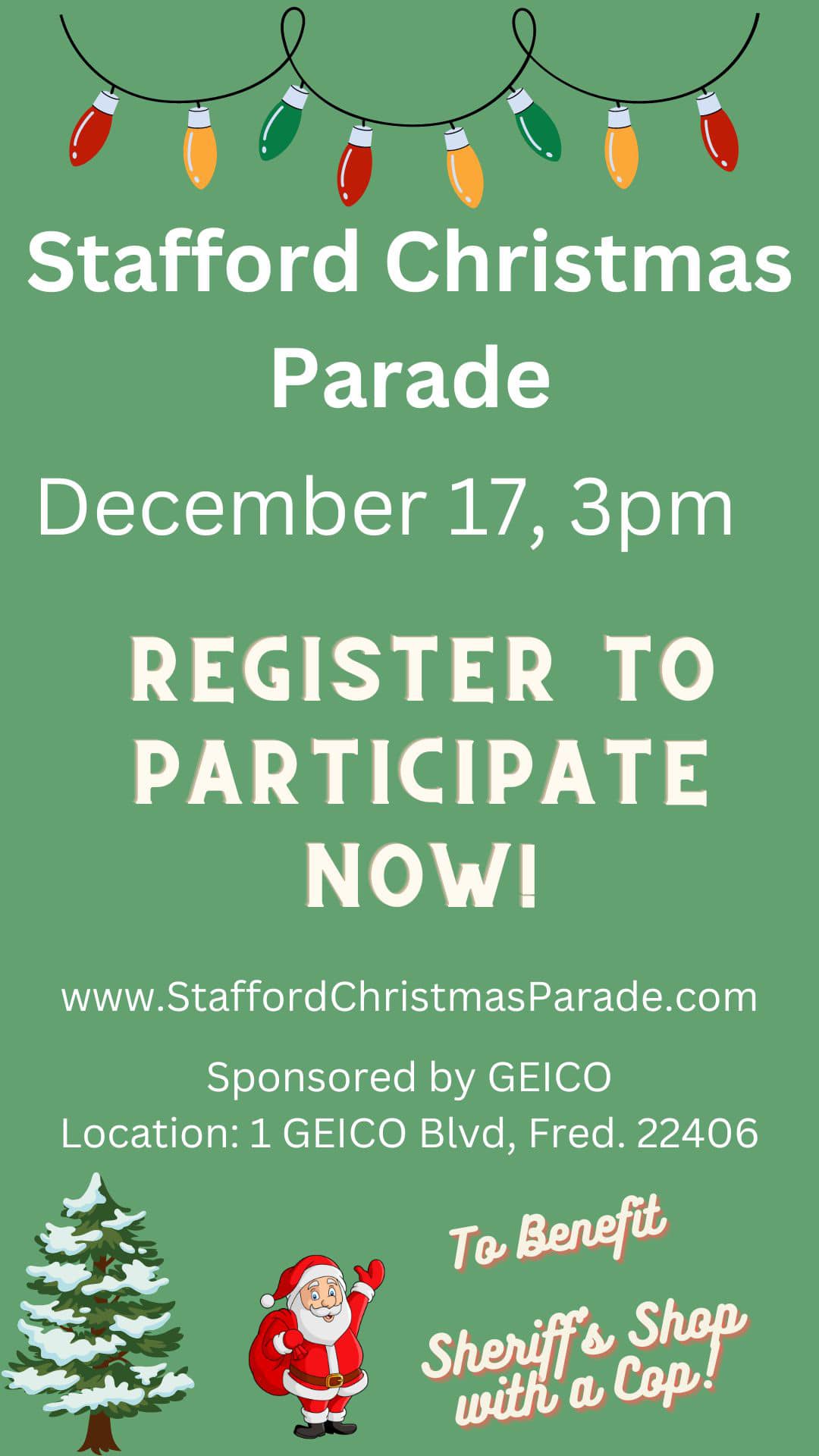 <h1 class="tribe-events-single-event-title">Stafford Christmas Parade Registration</h1>