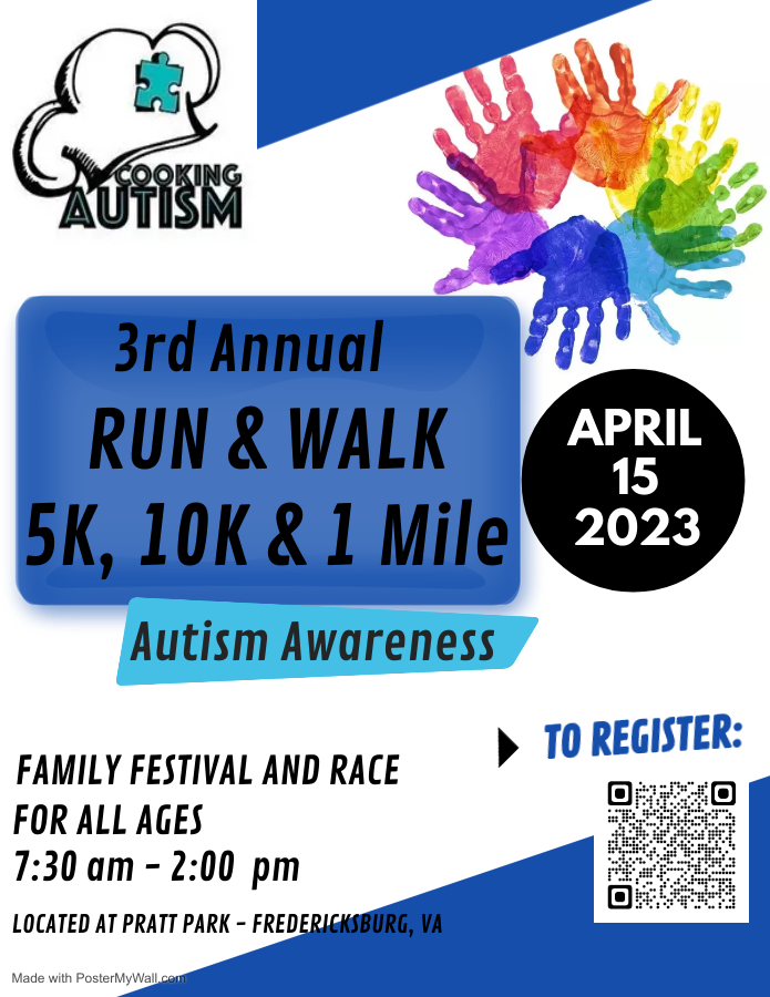 <h1 class="tribe-events-single-event-title">Cooking Autism 3rd Annual Run & Walk 10k, 5k and 1 mile Race for Awareness and Acceptance</h1>