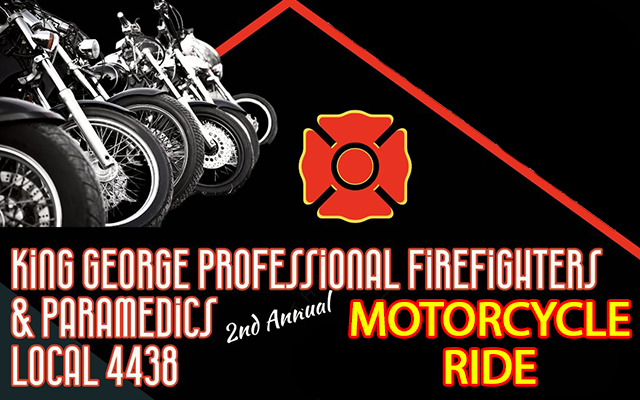 <h1 class="tribe-events-single-event-title">King George Professional Firefighters & Paramedics 2nd Annual Motorcycle Ride</h1>