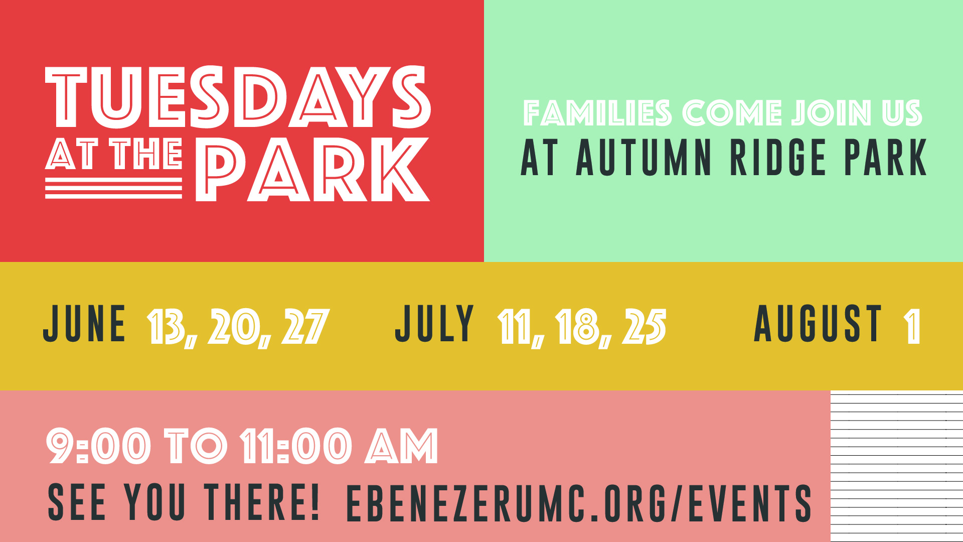 <h1 class="tribe-events-single-event-title">Tuesdays at the Park</h1>