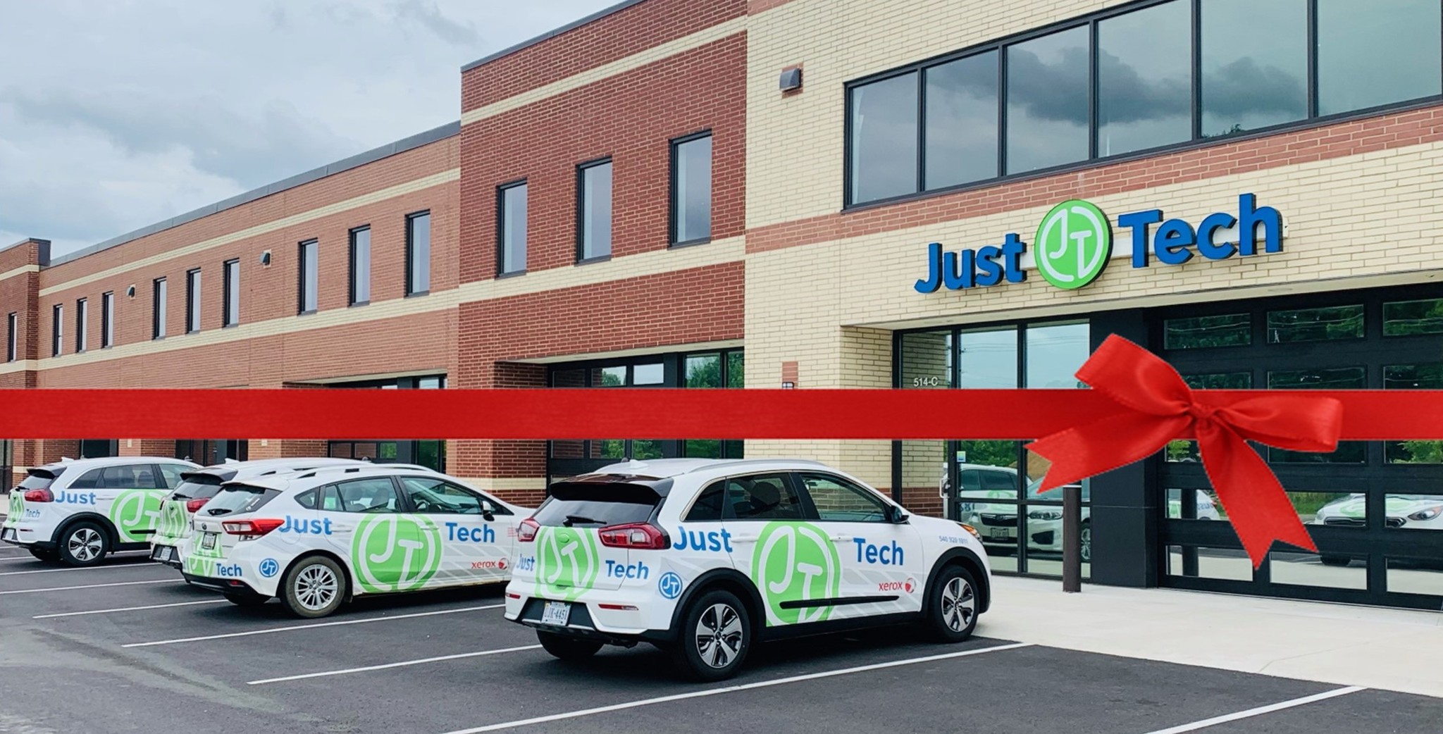 <h1 class="tribe-events-single-event-title">JustTech, LLC Ribbon Cutting – Opening of new offices and distribution center on Lansdowne Rd.!</h1>
