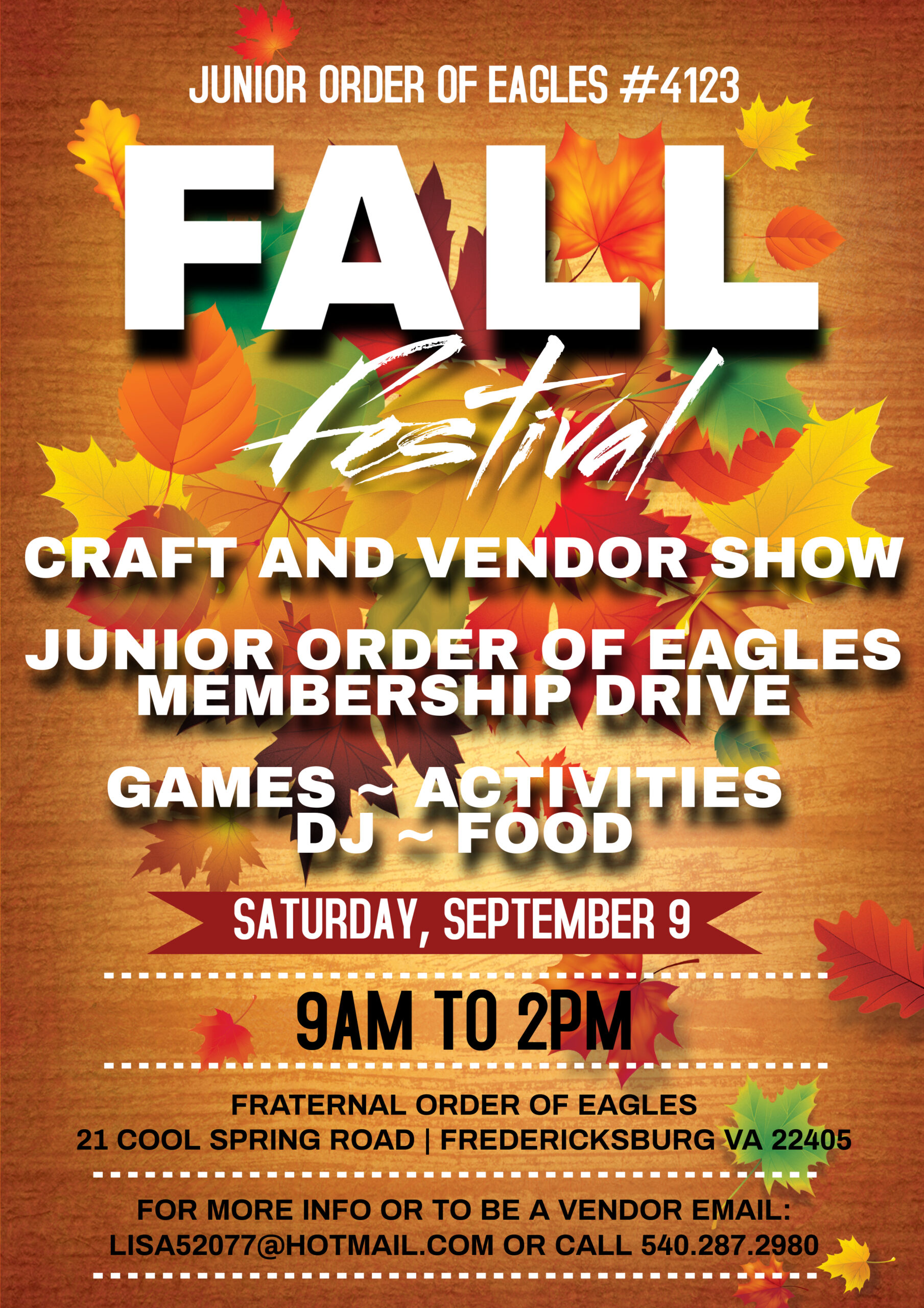 <h1 class="tribe-events-single-event-title">Craft/Vendor Show and Fall Festival</h1>