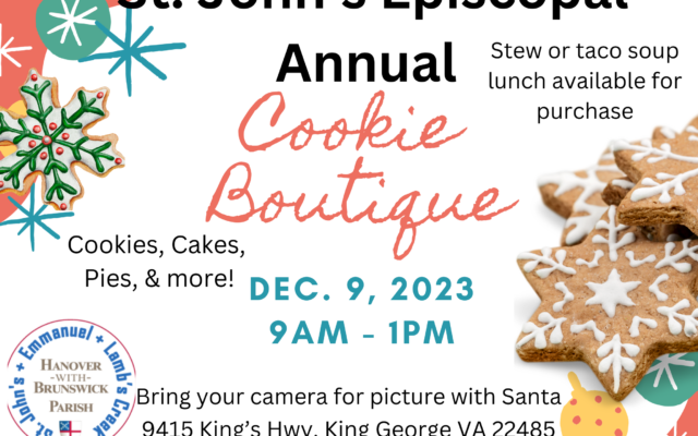 St. John’s Annual Cookie Boutique