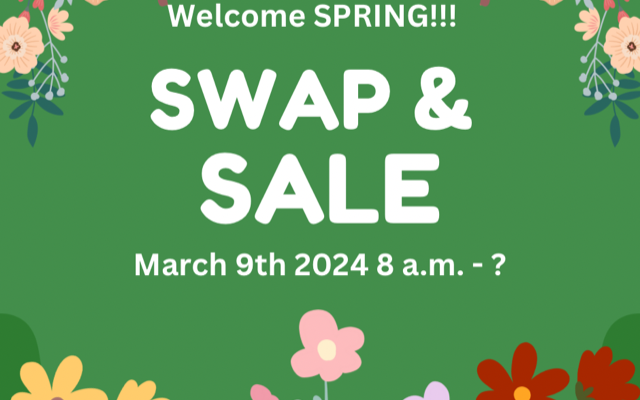 Spring Fling: Swap & Sale