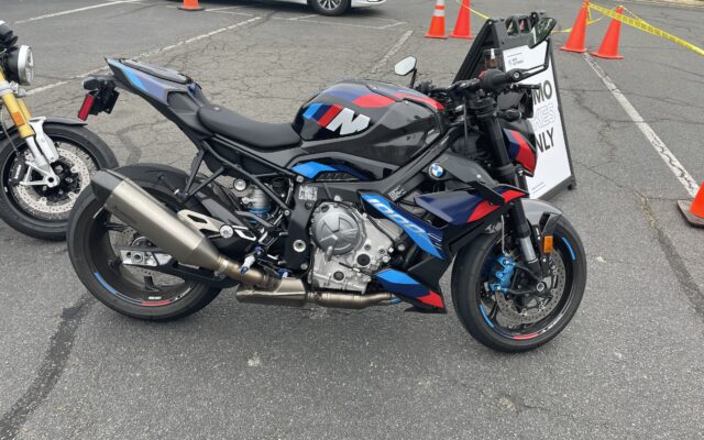 Fast BMW Motorcycle